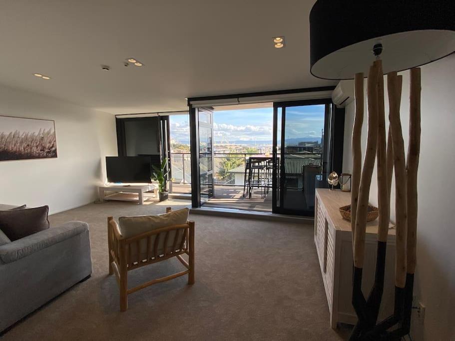 Sunset Apartment, Mount Views, Pool, Gym, Hot Tub Mount Maunganui Luaran gambar